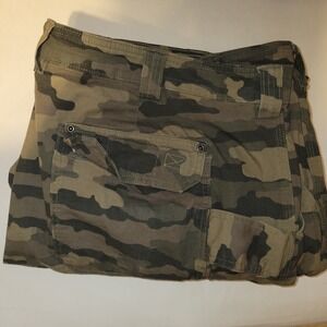 Duluth Trading Relaxed Fit Flex Fire Hose Camo Pants Men's Size 50x32 Camouflage